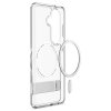 Etui Spigen Ultra Hybrid S Mag MagSafe do Samsung Galaxy S26+ Plus Clear/White (Przezroczysty/Biały)